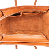 Céline Brown Leather Luggage Handbag