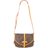 Louis Vuitton Canvas Monogram Saumur 30 Crossbody Bag