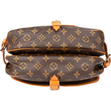 Louis Vuitton Canvas Monogram Saumur 30 Crossbody Bag