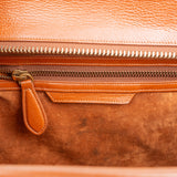 Céline Brown Leather Luggage Handbag