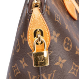 Louis Vuitton Canvas Monogram Lockit GM Bag