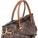 Louis Vuitton Canvas Monogram Pallas MM Handbag