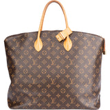 Louis Vuitton Canvas Monogram Lockit GM Bag