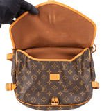 Louis Vuitton Canvas Monogram Saumur 30 Crossbody Bag