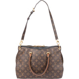 Louis Vuitton Canvas Monogram Pallas MM Handbag