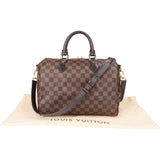 Louis Vuitton Damier Ebene Monogram Speedy 30 Bandouliere