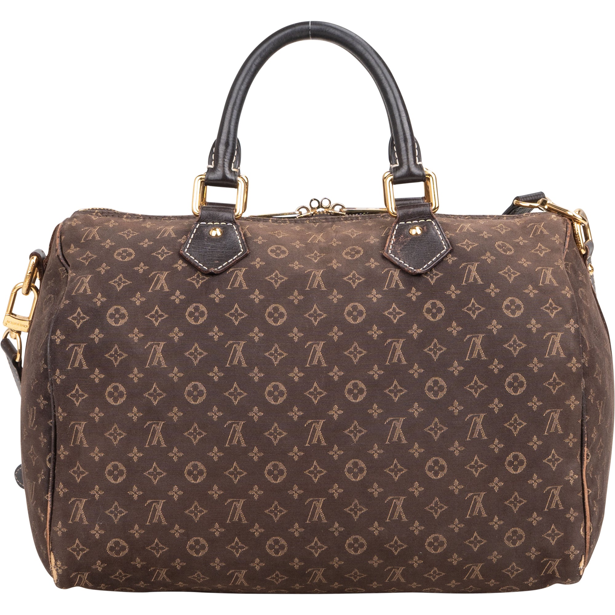 Louis Vuitton Mini Lin Monogram Speedy 30 Handbag - vintageandkickz
