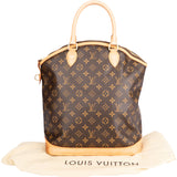 Louis Vuitton Canvas Monogram Lockit Handbag