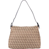 Fendi FF Monogram Baguette Mamma Handbag