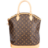 Louis Vuitton Canvas Monogram Lockit Handbag