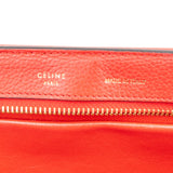 Céline Grained Calfskin Suede Trapeze Handbag