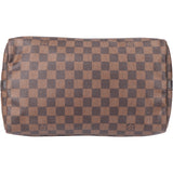Louis Vuitton Damier Ebene Monogram Speedy 30 Bandouliere