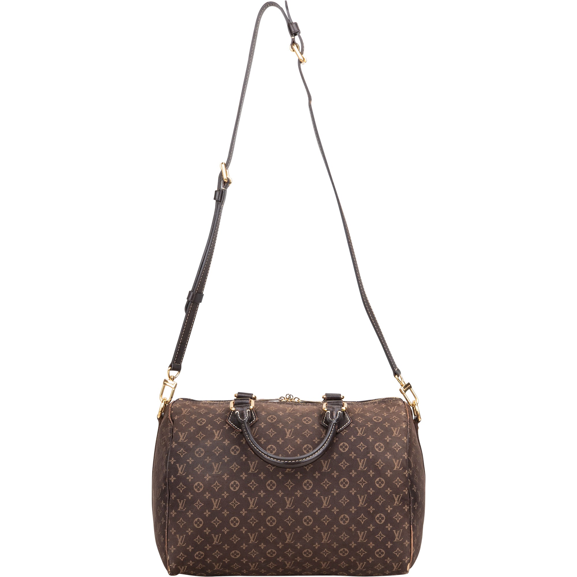 Louis Vuitton Mini Lin Monogram Speedy 30 Handbag - vintageandkickz