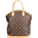 Louis Vuitton Canvas Monogram Lockit Handbag