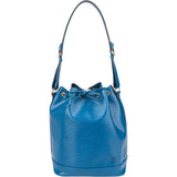 Louis Vuitton Bleu Epi Leather Sac Noe Grande Shoulder Bag