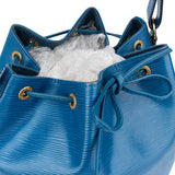 Louis Vuitton Bleu Epi Leather Sac Noe Grande Shoulder Bag