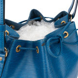Louis Vuitton Bleu Epi Leather Sac Noe Petit Shoulder Bag