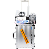 Rimowa Silver Aluminium Tropicana Suitcase