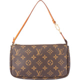 Louis Vuitton Canvas Monogram Pochette Accessoire Handbag