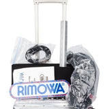 Rimowa Silver Aluminium Tropicana Suitcase