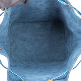 Louis Vuitton Bleu Epi Leather Sac Noe Petit Shoulder Bag