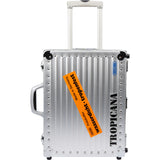 Rimowa Silver Aluminium Tropicana Suitcase