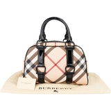 Burberry Nova-Check Monogram Handbag