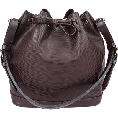 Louis Vuitton Ebene Epi Leather NM Sac Noe Petit Shoulder Bag