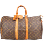 Louis Vuitton Canvas Monogram Keepall 45