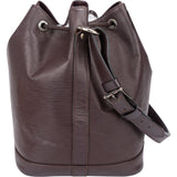 Louis Vuitton Ebene Epi Leather NM Sac Noe Petit Shoulder Bag