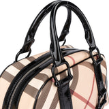 Burberry Nova-Check Monogram Handbag