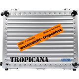 Rimowa Silver Aluminium Tropicana Suitcase