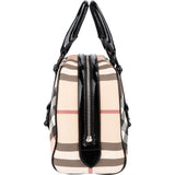 Burberry Nova-Check Monogram Handbag