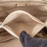 Gucci Monogram GG Canvas Diana Bambus Handle Small Tote Handbag