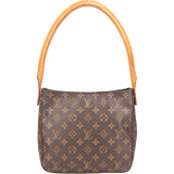Louis Vuitton Canvas Monogram Looping MM Shoulder Bag