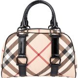 Burberry Nova-Check Monogram Handbag