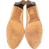Chanel Bicolot Leather Stretch Heels (38)