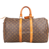 Louis Vuitton Canvas Monogram Keepall 45
