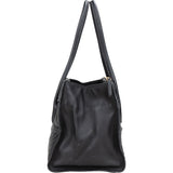 Miu Miu Quilted Nappa Leather Chevron Biker Handbag
