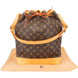 Louis Vuitton Canvas Monogram Sac Noe Grande Shoulder Bag