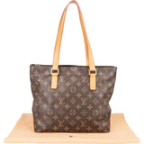Louis Vuitton Canvas Monogram Cabas Piano Shoulder Bag