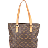 Louis Vuitton Canvas Monogram Cabas Piano Shoulder Bag