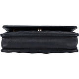 Chanel Quilted Caviar Leather Wallet On Chain Crossbody Bag