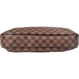 Louis Vuitton Damier Ebene Monogram Thames GM Shoulder Bag