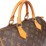 Louis Vuitton Canvas Monogram Speedy 30 Handbag