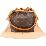 Louis Vuitton Canvas Monogram Sac Noe Petit Shoulder Bag