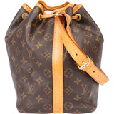 Louis Vuitton Canvas Monogram Sac Noe Petit Shoulder Bag