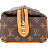 Louis Vuitton Canvas Monogram Trousse Patte Pression Clutch