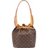 Louis Vuitton Canvas Monogram Sac Noe Petit Shoulder Bag