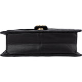 Chanel Quilted Lambskin 24K Gold Single Flap Crossbody Bag